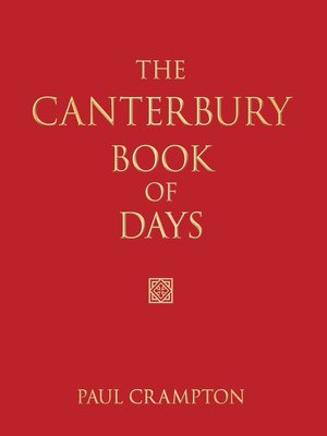 cover image of The Canterbury Book of Days
